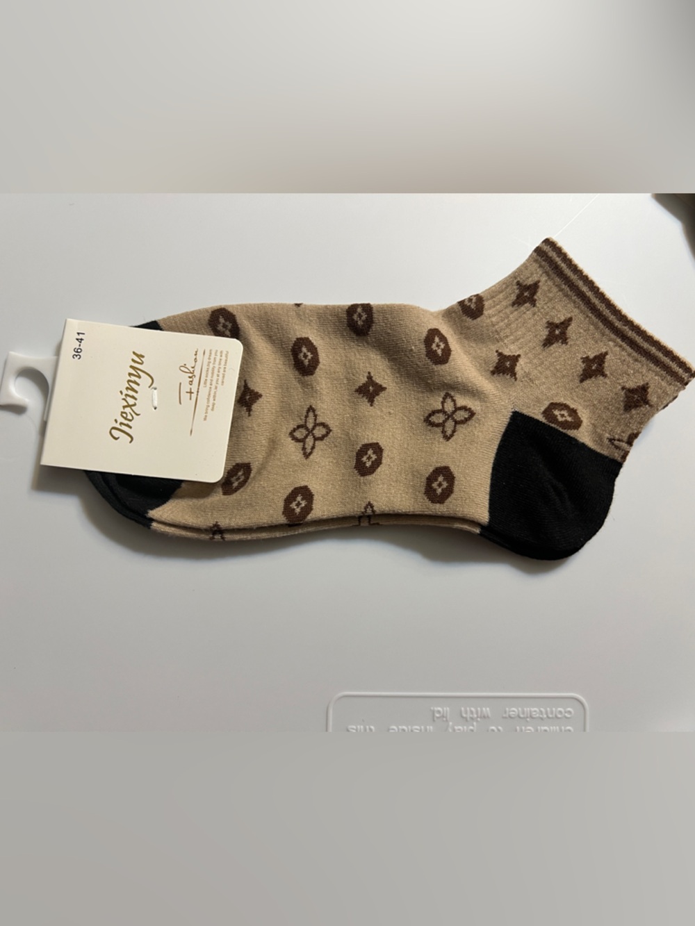 Circle & Star Patterned Fashion Ankle Socks - 3-Pack Bundle NWT - Picture 3 of 4